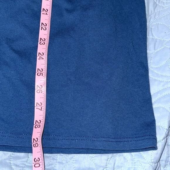 JERZEES "Show Me The Money" Las Vegas XL T-Shirt Blue Cotton/Polyester - Picture 6 of 6